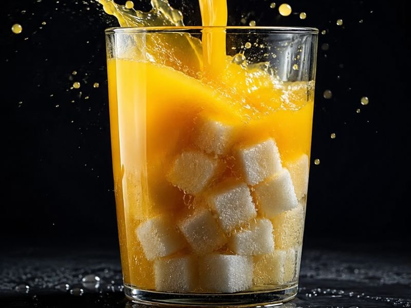 Sucos de Caixinha "100% Suco": O Choque de Frutose no seu Intestino